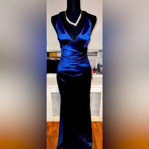Navy Blue Prom dress